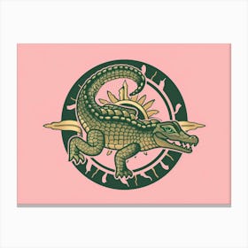 Alligator 11 Canvas Print