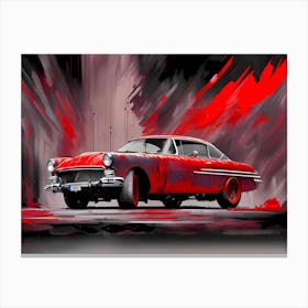 Car Painting 1 Canvas Print