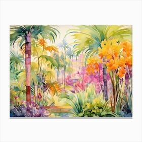 Tropical Garden 5 Canvas Print