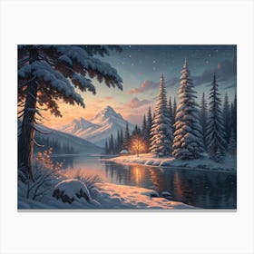 Winter Wonderland 1  Canvas Print