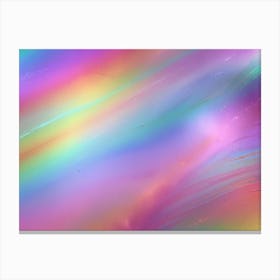 Rainbow Abstract Background Canvas Print