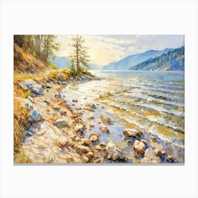 Rocky Shore 4 Canvas Print