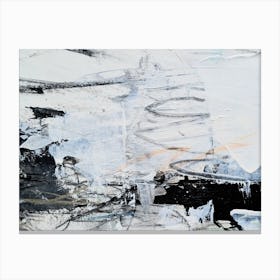 Abstract Painting Expressive Canvas Print