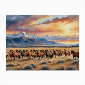 Wild Plains Canvas Print