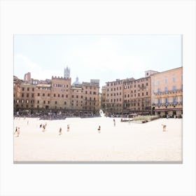 Siena Square Canvas Print