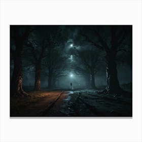 Dark Forest Canvas Print