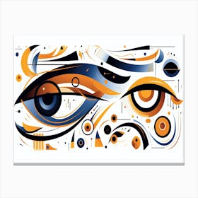 Abstract Eye 3 Canvas Print