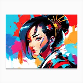 Asian Girl 18 Canvas Print