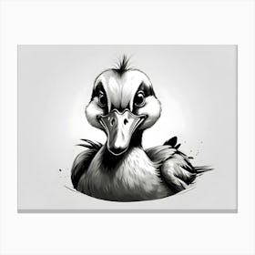 Duck Drawing 2 Canvas Print
