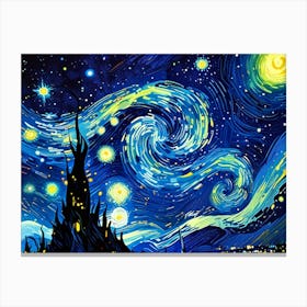 Starry Night 66 Canvas Print