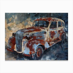 Oldtimer 80x100x4 Cm Canvas Print