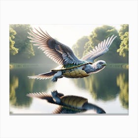 Birdle Canvas Print