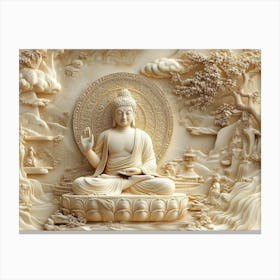 Buddha 2 Canvas Print