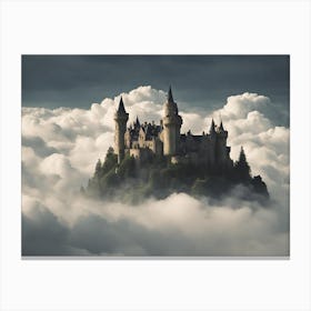 Castle In The Clouds 1 Canvas Print