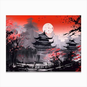 Chinese Painting Canvas Print