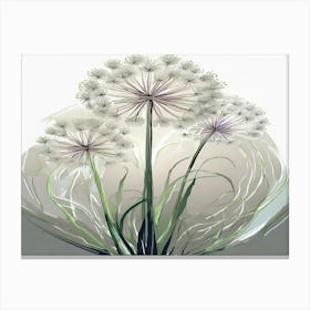 Allium 4 Canvas Print