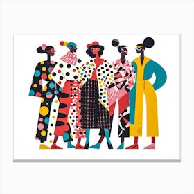 Fashionistas Canvas Print