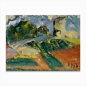 Landscape With Trees by Picasso Canvas Print