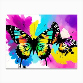 Colorful Butterflies 135 Canvas Print