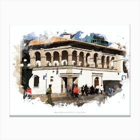 Museo Nacional Del Arte, La Paz, Bolivia Canvas Print