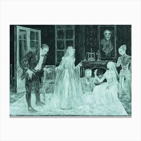 Ghosts In The House Canvas Print