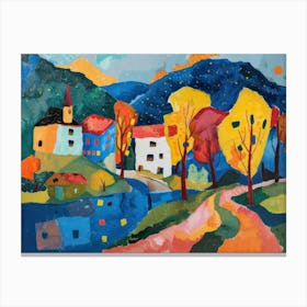 Contemporary Artwork Inspired By Andre Derain 7 Canvas Print
