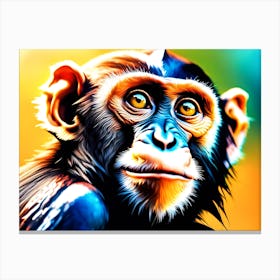 Monkey Canvas Print