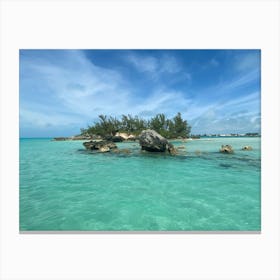 Beautiful Bermuda Water - Horizontal Canvas Print