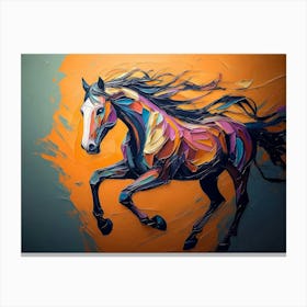 Horse Painting 2 Canvas Print