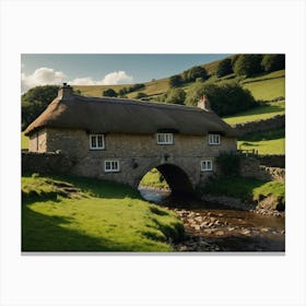 Thatched Cottage Canvas Print