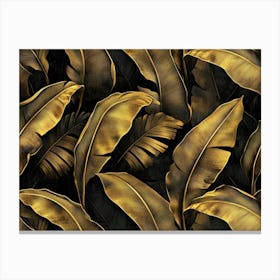 Tropical Exotic Seamless Pattern Canvas Print