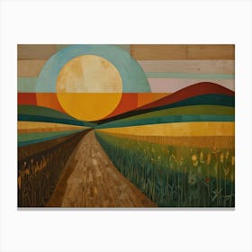 Road To The Sun Canvas Print