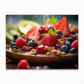 Healthy Breakfast Canvas Print