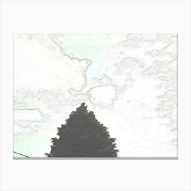Lonely Tree Canvas Print