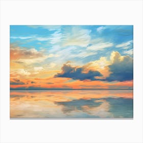 Sunset Shore 14 Canvas Print