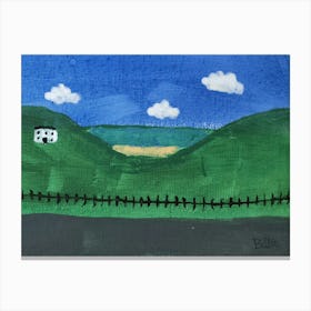 House On The Hill Canvas Print