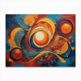 Abstract Painting 593 Canvas Print