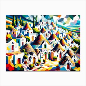 Trulli 1 Canvas Print