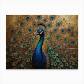 Peacock 21 Canvas Print