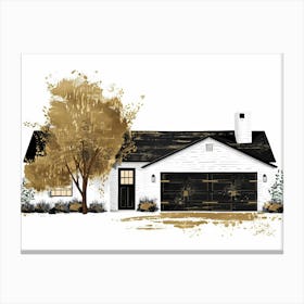 Of A House Canvas Print