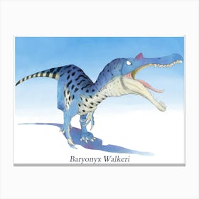 Baryonyx Walkeri Canvas Print