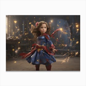 Wonder Girl 1 Canvas Print