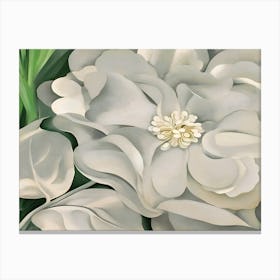Georgia O'Keeffe. The White Calico Flower, 1931.A Canvas Print