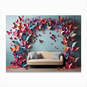 Butterfly Wall Art 2 Canvas Print