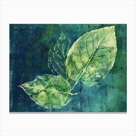 Green Leaves 3 Canvas Print