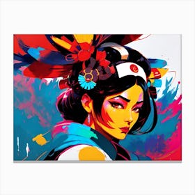 Chinese Woman 8 Canvas Print