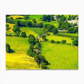 Aerial View Of A Farm 202308171143164rt1pub Canvas Print