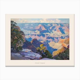 Western Landscapes Grand Canyon Arizona 2 Poster Canvas Print