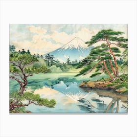 Mt Fuji 4 Canvas Print