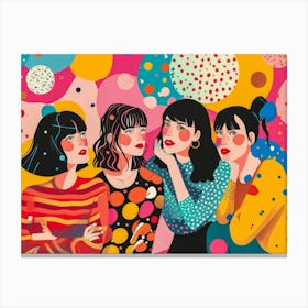 Girls Canvas Print